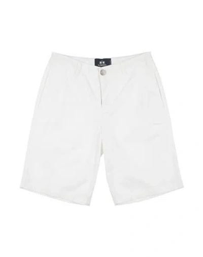 La Martina Babies'  Toddler Boy Shorts & Bermuda Shorts White Size 6 Cotton, Elastane