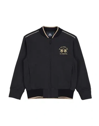 La Martina Babies'  Toddler Boy Sweatshirt Midnight Blue Size 6 Cotton