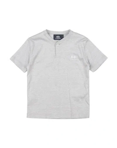 La Martina Babies'  Toddler Boy T-shirt Grey Size 6 Textile Fibers