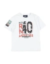 La Martina Toddler Boy T-shirt White Size 6 Cotton In White