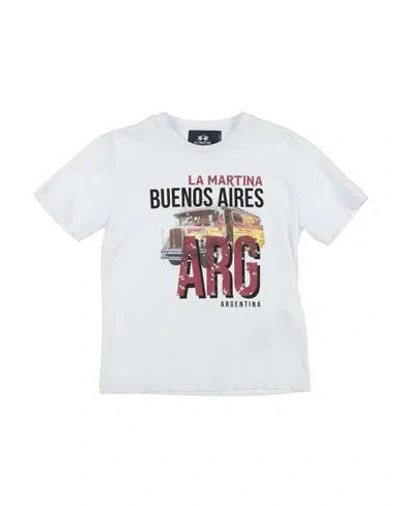 La Martina Babies'  Toddler Boy T-shirt White Size 6 Cotton