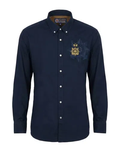 La Martina Tops & Tees - Shirts In Midnight Blue - White