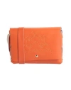 La Martina Woman Cross-body Bag Rust Size - Bovine Leather In Red