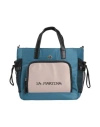 La Martina Woman Handbag Pastel Blue Size - Nylon, Polyester