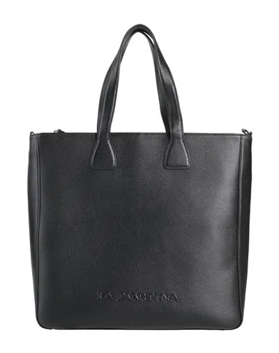 La Martina Woman Shoulder Bag Black Size - Calfskin
