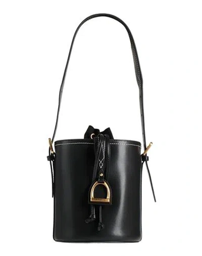 La Martina Woman Shoulder Bag Black Size - Leather