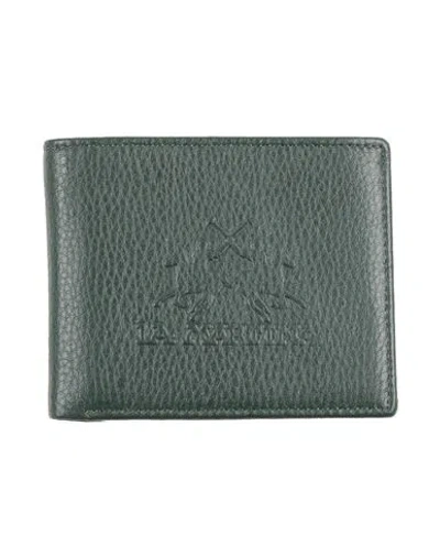 La Martina Woman Wallet Dark Green Size - Calfskin