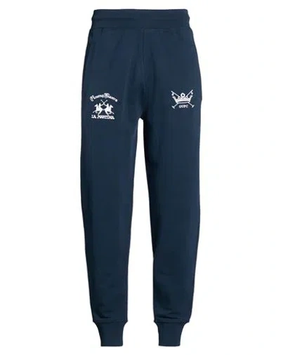 La Martina X Rowing Blazers Man Pants Midnight Blue Size L Cotton