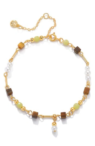 La Meno Olive Light Bracelet In Gold