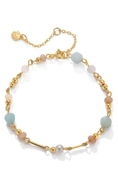 La Meno Soft Dawn Bracelet In Gold