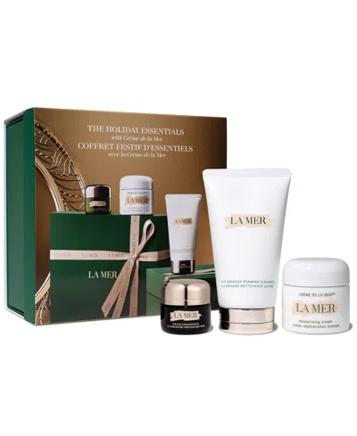 La Mer 3-pc. The Holiday Essentials Set With Creme De  In Transparent