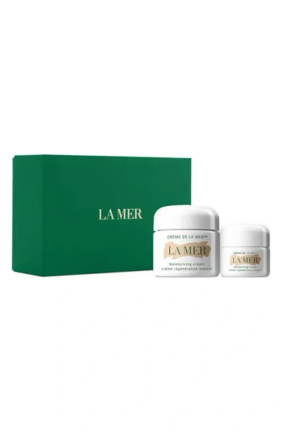La Mer Crème De  Moisturizing Cream For Anti-aging & Barrier Repair Duo Set $490 Value In Transparent