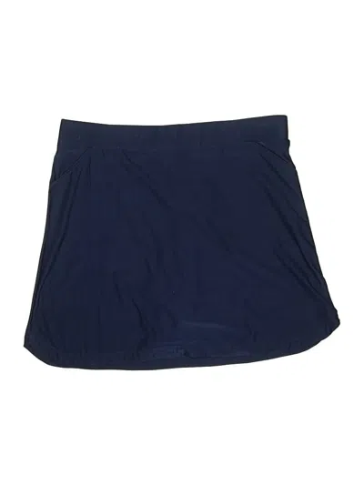 Pre-owned La Mer Luxe Active Skort In Blue