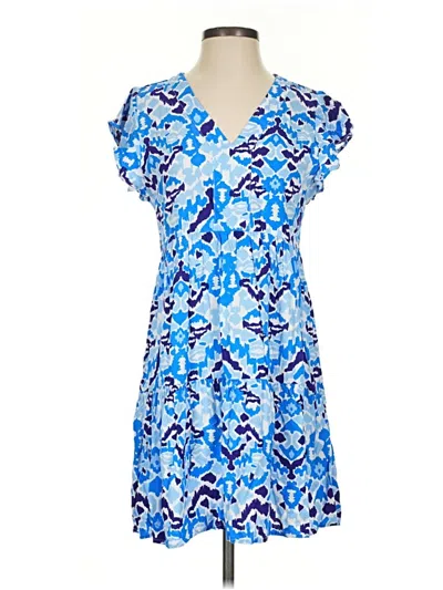 Pre-owned La Mer Luxe Casual Dress In Blue