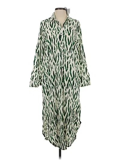 Pre-owned La Mer Luxe Casual Dress In Green