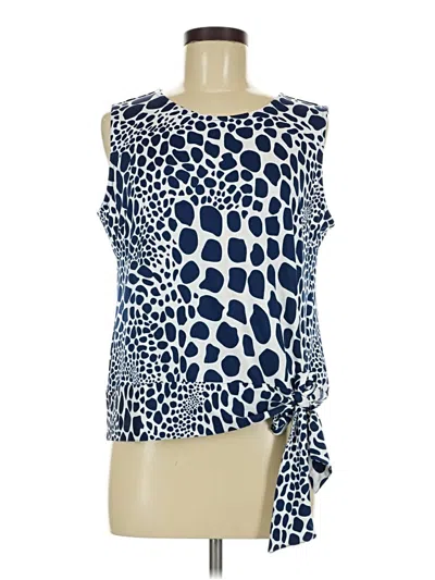 La Mer Luxe Sleeveless Blouse In Multi
