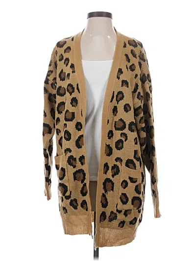 Pre-owned La Miel Cardigan Sweater In Brown
