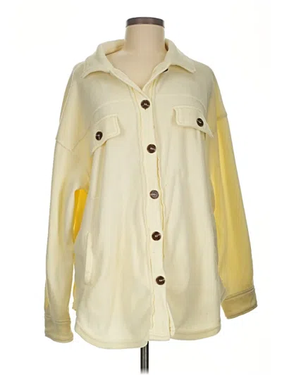 Pre-owned La Miel Cardigan Sweater In Yellow
