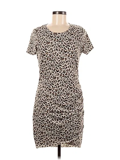 Pre-owned La Miel Casual Dress In Brown