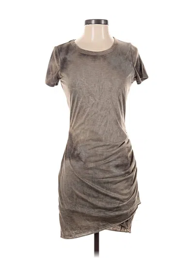 Pre-owned La Miel Casual Dress In Gray