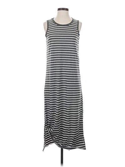Pre-owned La Miel Casual Dress In Gray