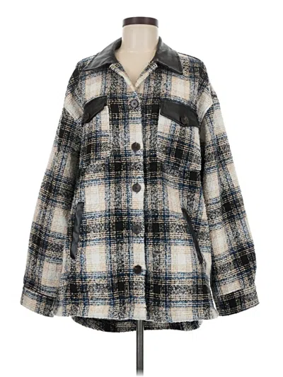 Pre-owned La Miel Coat In Blue