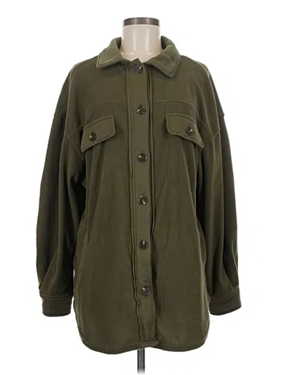 Pre-owned La Miel Coat In Green