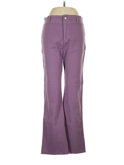 Pre-owned La Miel Dress Pants In Purple