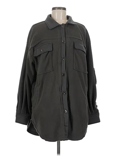 Pre-owned La Miel Fleece Jacket In Gray