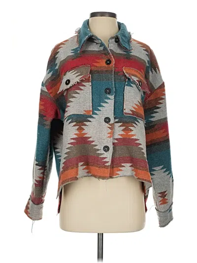 Pre-owned La Miel Jacket In Teal
