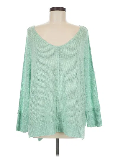 Pre-owned La Miel Pullover Sweater In Green
