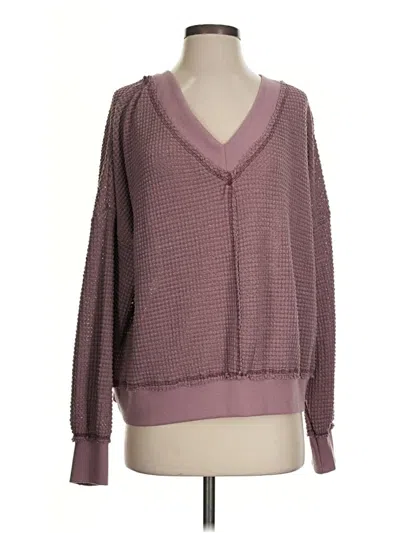 Pre-owned La Miel Pullover Sweater In Pink