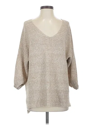Pre-owned La Miel Pullover Sweater In Tan