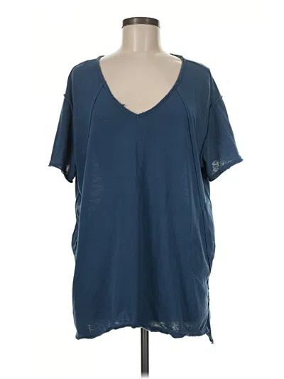 Pre-owned La Miel Short Sleeve T-shirt In Blue