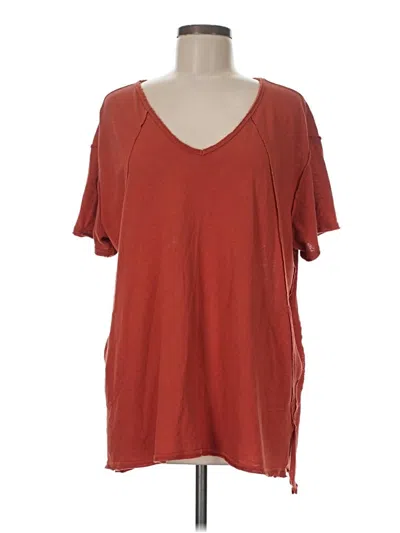 Pre-owned La Miel Short Sleeve T-shirt In Red