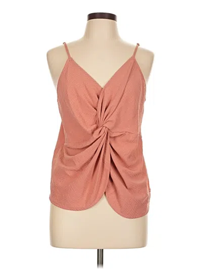 Pre-owned La Miel Sleeveless Blouse In Pink