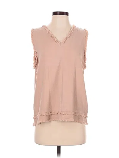 Pre-owned La Miel Sleeveless Blouse In Pink