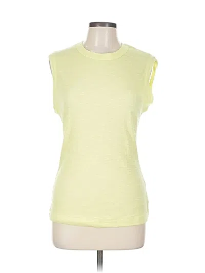 Pre-owned La Miel Sleeveless T-shirt In Yellow
