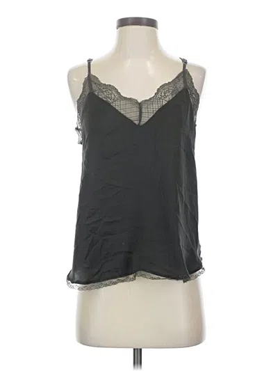 Pre-owned La Miel Sleeveless Top Black Sweetheart Neckline Tops