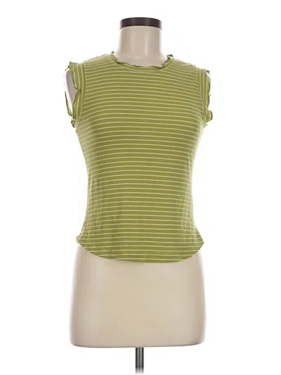 Pre-owned La Miel Sleeveless T-shirt In Green