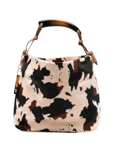 La Milanesa Adjustable-strap Tote Bag In Brown