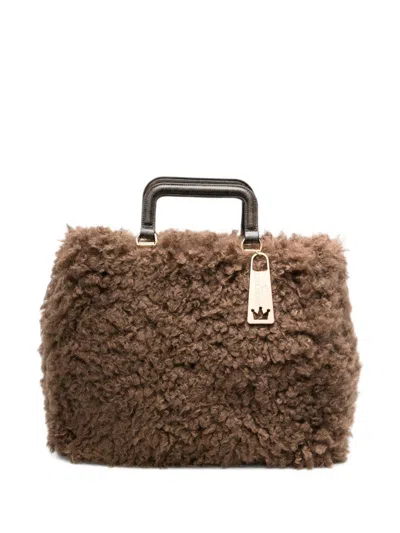La Milanesa Amal Handbag In Beige