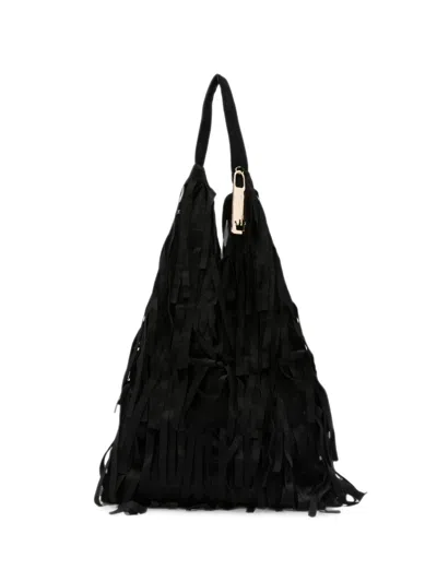 La Milanesa Aretha Large Shoulder Bag In Black