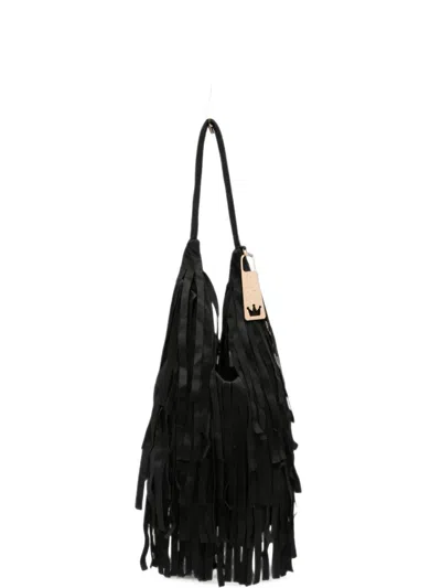 La Milanesa Aretha Small Shoulder Bag In Black