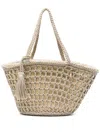 La Milanesa Beige Mediteraneo Tote