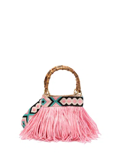 La Milanesa Small Caipirinha Tote Bag In Pink