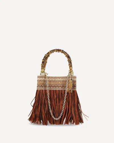 La Milanesa Calla Handbag In Brown