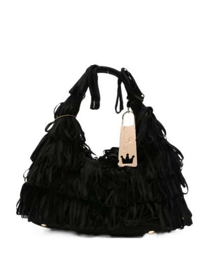 La Milanesa Capucine Small Handbag In Black
