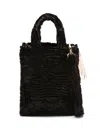 La Milanesa Faux-fur Double-handle Tote Bag In Brown