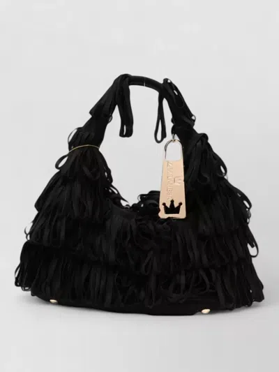 La Milanesa Fringed Shoulder Bag